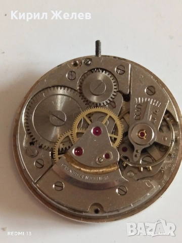 Лот 3 броя стари механизми с циферблат СССР, ШВЕЙЦАРСКИ за части КОЛЕКЦИЯ 38601, снимка 8 - Антикварни и старинни предмети - 54186928