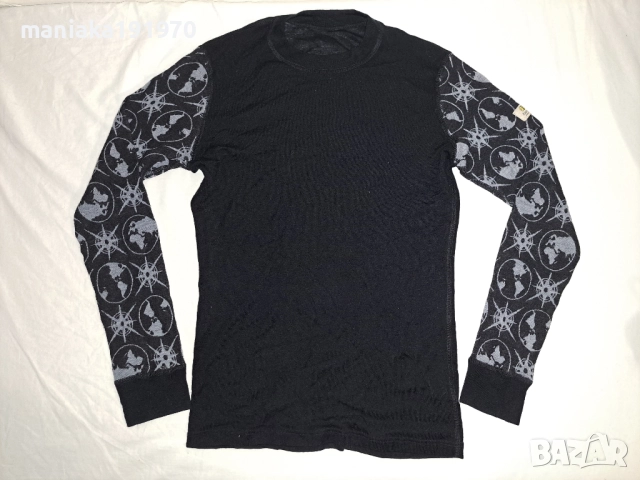 Janus Merino Wool (L) и (М) 4 мъжки термо блузи мерино 100% Merino Wool , снимка 5 - Спортни дрехи, екипи - 48987106