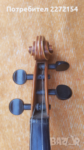 Стара работеща цигулка, снимка 4 - Антикварни и старинни предмети - 45056268