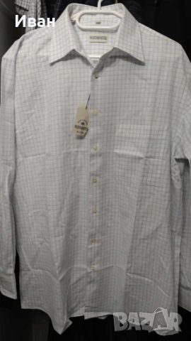 Мъжка риза дълъг ръкав Westminster, размер 41/42 - L/XL, снимка 2 - Ризи - 45854262