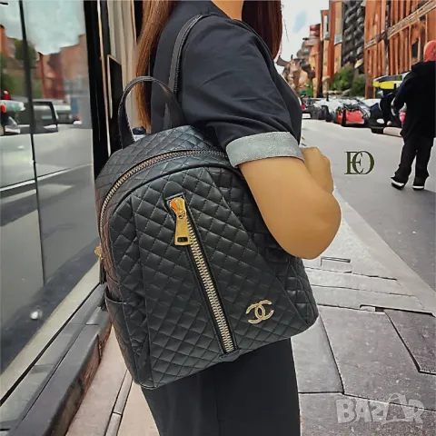 дамски раници  Шанел gucci louis vuitton versace tommy hilfiger , снимка 10 - Раници - 46840947