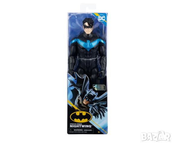 Батман - Фигура Nightwing Stealth Armor, 30 см., снимка 1 - Фигурки - 45615615