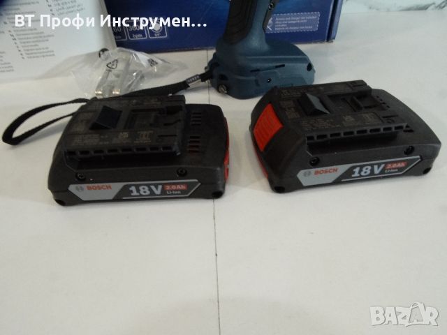 Ново - Bosch GDR 180-LI / 2 x 2.0 Ah - Импакт драйвер, снимка 5 - Други инструменти - 45680795