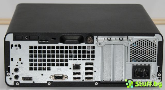 Компютър HP 400 G4 SFF PC i5-7500/8GB /256GB SSD Windows 10/11 , снимка 4 - Работни компютри - 46755827