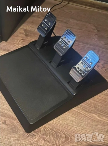 Trustmaster t300 ferari alcantara Ed+shifter TH8S , снимка 6 - Други игри и конзоли - 52721459