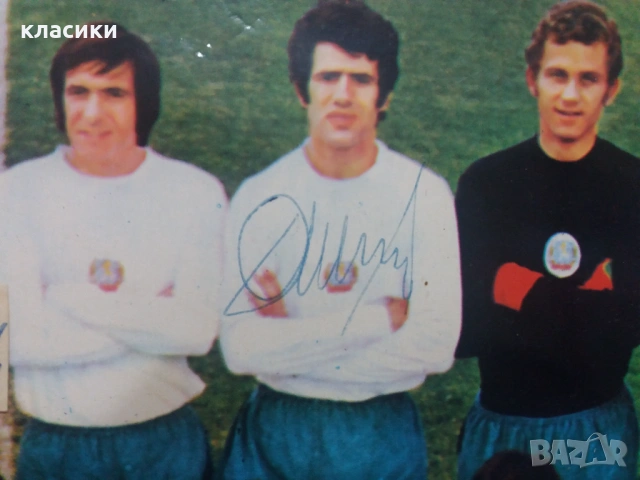 Снимка /плакат/ на националния отбор по футбол на България. , снимка 6 - Футбол - 54180624