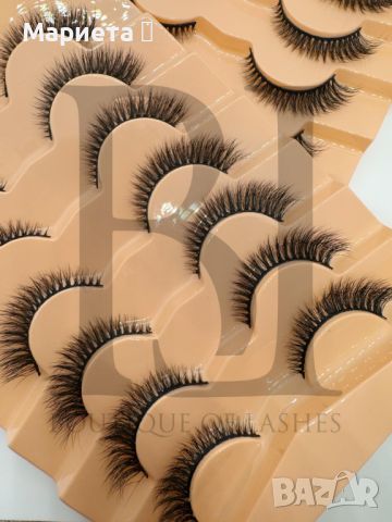 3D мигли естествен косъм • 𝟖𝐃-𝟎𝟒 •, снимка 1 - Козметика за лице - 46186830