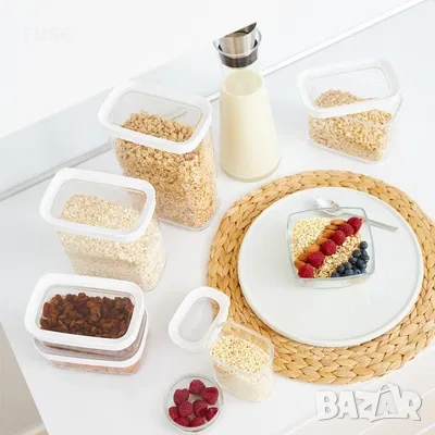 НОВИ! Kутии за съхранение 5 броя Tefal Optima контейнери за съхранение на храна, снимка 10 - Аксесоари за кухня - 53935219