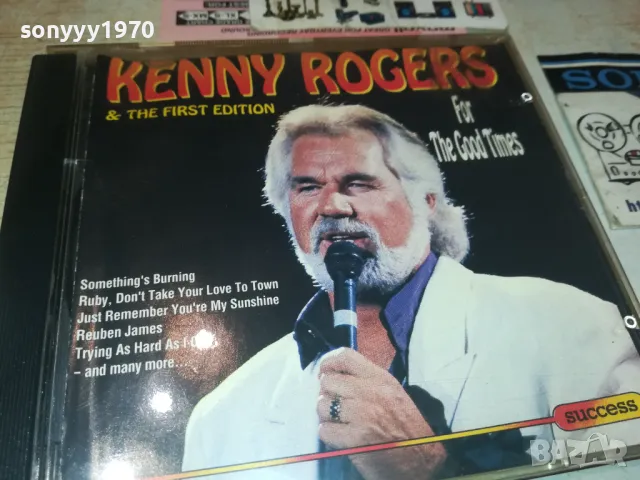 KENNY ROGERS CD 1208241700, снимка 3 - CD дискове - 46885825