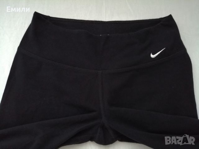 Nike Dri-FIT оригинален дамски клин-панталон 3/4 в черен цвят р-р S, снимка 15 - Спортни екипи - 46656422