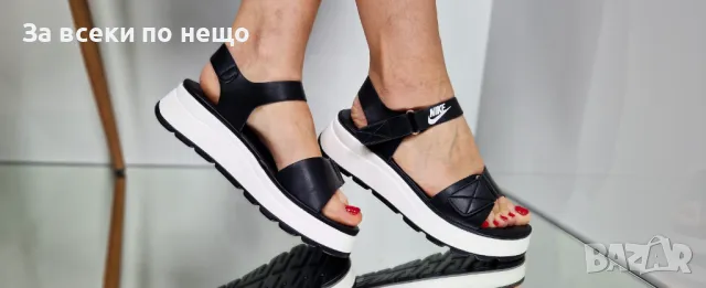 Nike Дамски Сандали Найк - 2 Налични Цвята Код P560, снимка 7 - Сандали - 50425277