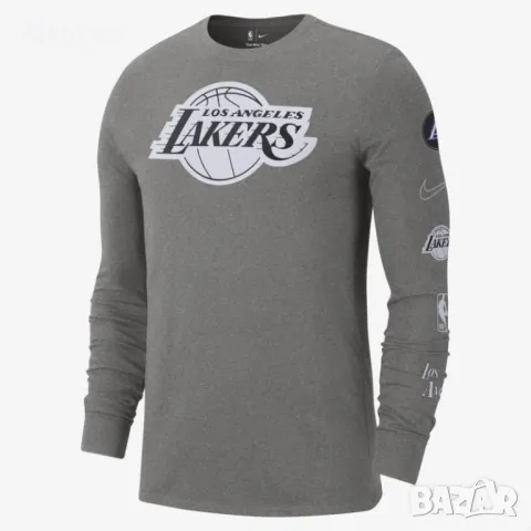 Мъжка блуза Nike Nba Los Angeles Lakers City Edition - размер М, снимка 1 - Блузи - 47224889