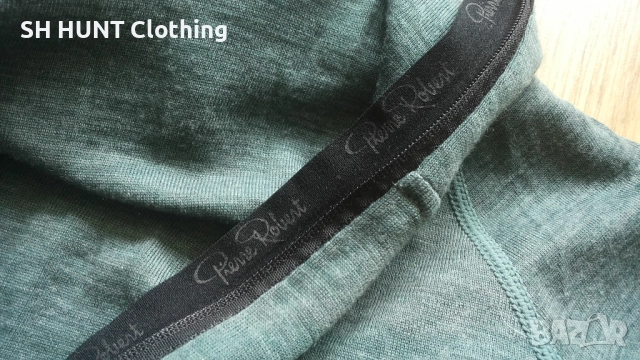 Pirre Robert Thermo Underwear 70% Merino Wool размер M / L термо блуза 70% Мерино вълна - 1562, снимка 10 - Екипировка - 52587141