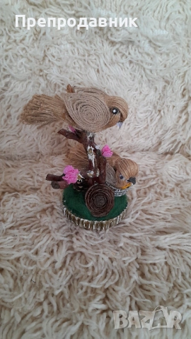 Ръчно изработена декорация „Пролетни пиленца“ – Уют за вашия дом, снимка 12 - Декорация за дома - 54080916