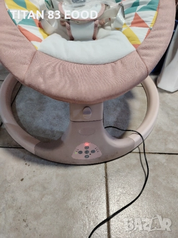 Електрическа бебешка люлка 3в1, с мрежа против комари, снимка 2 - Други - 51654914