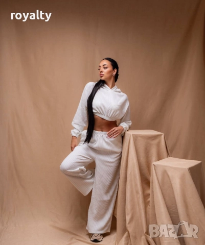 Бял Дамски Комплект 