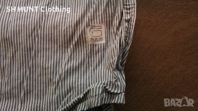 G-Star Raw Shirt размер L / XL оригинална мъжка риза 26-23, снимка 6 - Ризи - 52691188