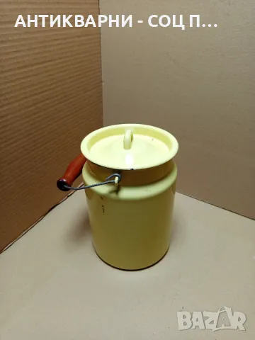 Соц Стара Емайлирана Съдинка Съд., снимка 4 - Антикварни и старинни предмети - 49715310