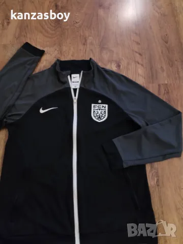 nike fc nordsjaelland - мъжко футболно горнище КАТО НОВО Л, снимка 4 - Спортни дрехи, екипи - 49624523