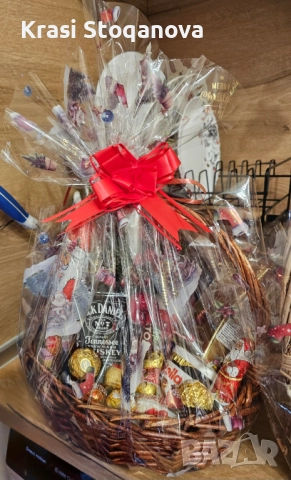 Подаръчна Кошница , снимка 3 - Коледни подаръци - 52910811