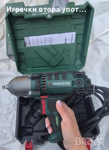 Електрически ударен винтоверт Parkside, снимка 6 - Винтоверти - 54044786