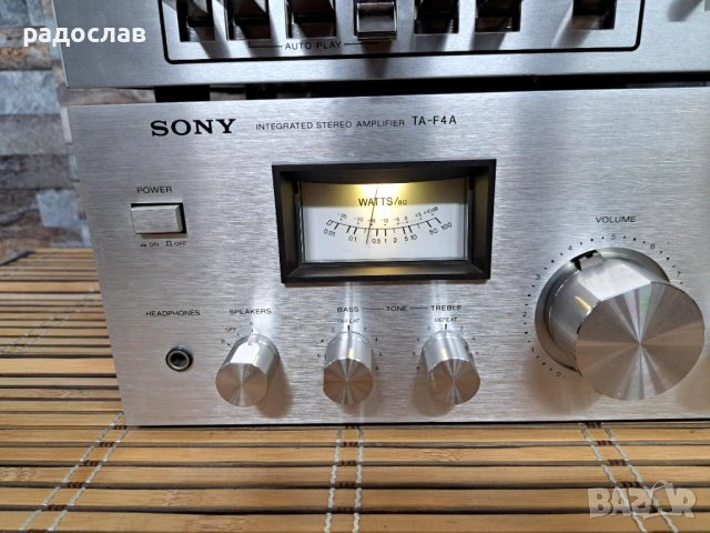 SONY  TA-F4A / TC-K2A / ST-A3L, снимка 2 - Ресийвъри, усилватели, смесителни пултове - 53223331