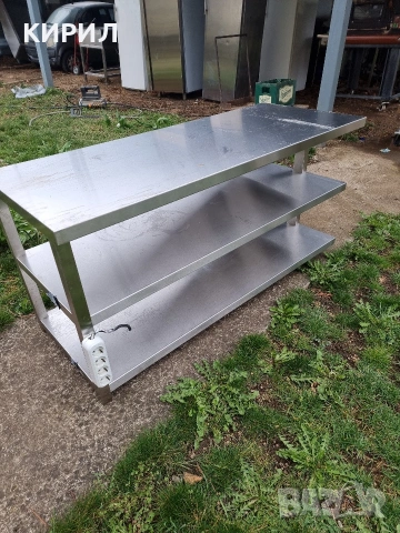 маса неръждавейка , снимка 3 - Обзавеждане на кухня - 54016741