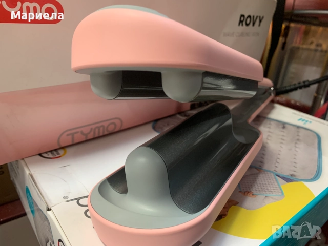 TYMO ROVY Curling Iron / Ретро преса за  коса до 220°С, снимка 10 - Маши за коса - 52155217