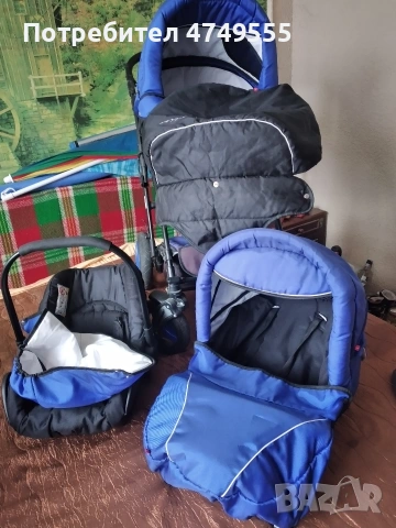 Детска Количка Adbor S-line, снимка 5 - Детски колички - 53658794