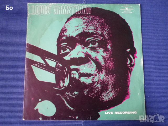 грамофонни плочи Louis Armstrong - Live Recording