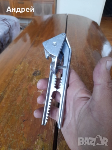 Стара алуминиева преса за чесън #25, снимка 2 - Други ценни предмети - 52123546