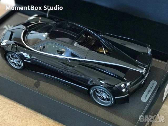 BBR PAGANI Huayra 1:18 метална количка, снимка 2 - Колекции - 53618769