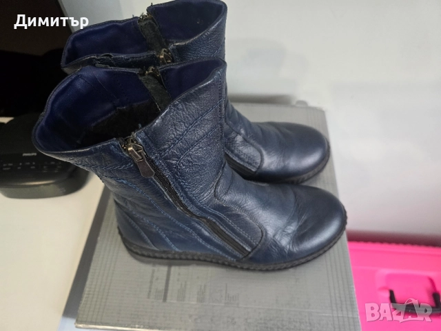 Боти от естествена напа Грация, снимка 5 - Дамски боти - 51741466