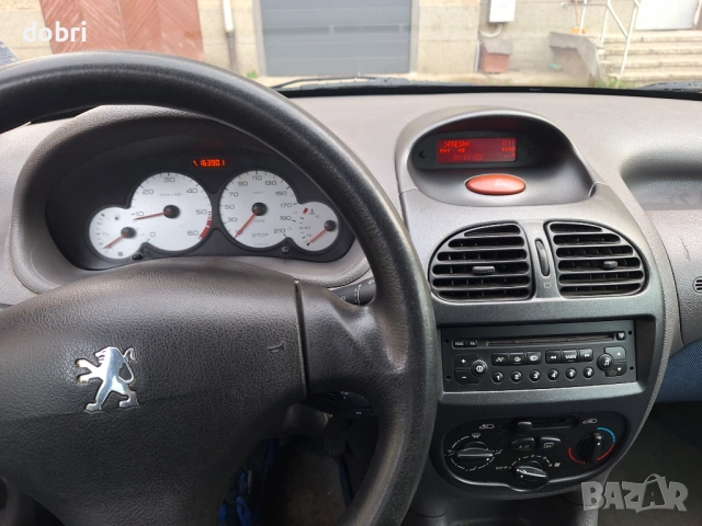 Пежо 206 1.4HDI дизел 75кс клима, снимка 16 - Автомобили и джипове - 52219700