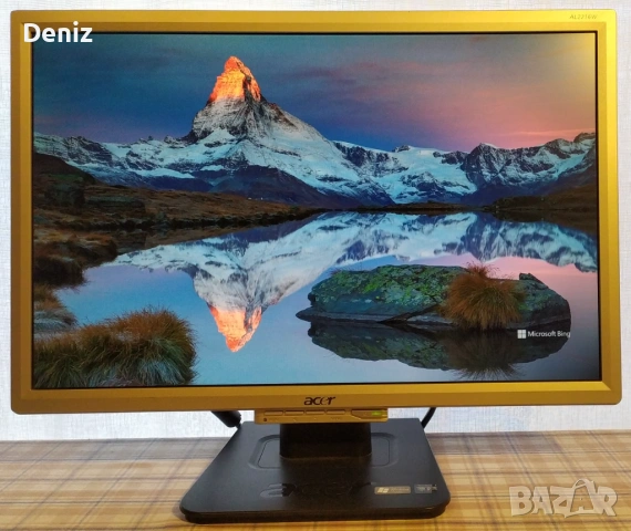 Монитор: Acer AL2216W, снимка 5 - Монитори - 53635712