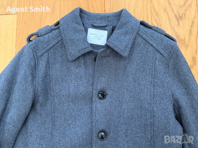 Палто Selected Homme, снимка 2 - Палта - 54126073