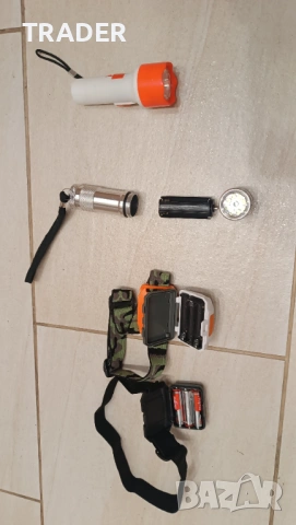 челник с регулируема  лента ластик LED Фенерче, снимка 8 - Къмпинг осветление - 41778541