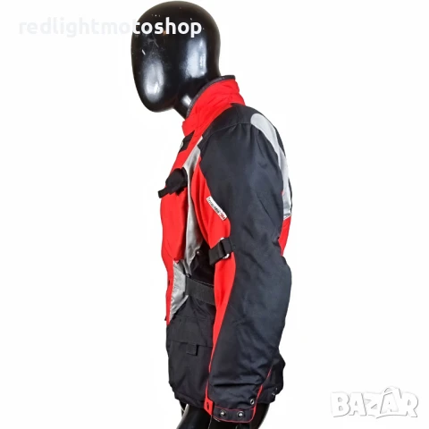 📌 5205 | Мъжко текстилно мото яке | Размер XXS | 100 лв., снимка 2 - Аксесоари и консумативи - 50826353