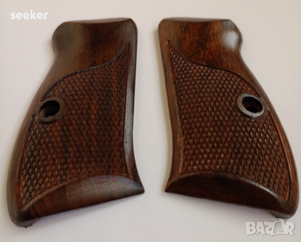 Дървени чирени за пистолет CZ 75 Compact, снимка 2 - Оборудване и аксесоари за оръжия - 53730495