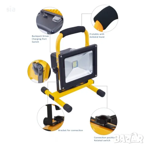 Фенер за къмпинг, Мощна лампа за лов, риболов, палатки и биваци, снимка 2 - Къмпинг осветление - 47564240