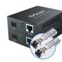 10Gtek 2 броя Gigabit Ethernet медиен конвертор, снимка 3