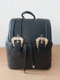 Кожена черна раница Vers@ce-SG- VS1, снимка 4
