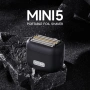Нова Yoose Mini 5 мини електрическа самобръсначка фолио IPX7 мъже бръснене, снимка 8