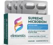 Elements Supreme Microbiom Пробиотик за здраве на червата без ГМО, без глутен,28 капсули