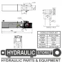 Електрическа помпа с двойно действие - хидравлична 12V 2000W, снимка 2