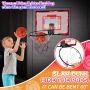 BananMelonBM Баскетболен кош за закрито, с LED светлина/табло, врата, за деца 5+ г., снимка 5