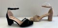 Подчертайте вашия шик: Дамски сандали с ток и бляскави елементи за елегантни походки , снимка 1 - Дамски елегантни обувки - 45495662