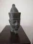 Много красива и впечатляваща глава на фараон от камък. , снимка 2