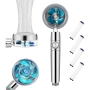 Слушалка за душ с перка и 3D ефект на водата и 360 градуса завъртане , снимка 11