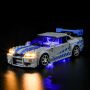 BRIKSMAX Led  комплект осветление за LEGO-76917 2 Fast 2 Furious Nissan Skyline GT-R (R34) НОВО, снимка 2